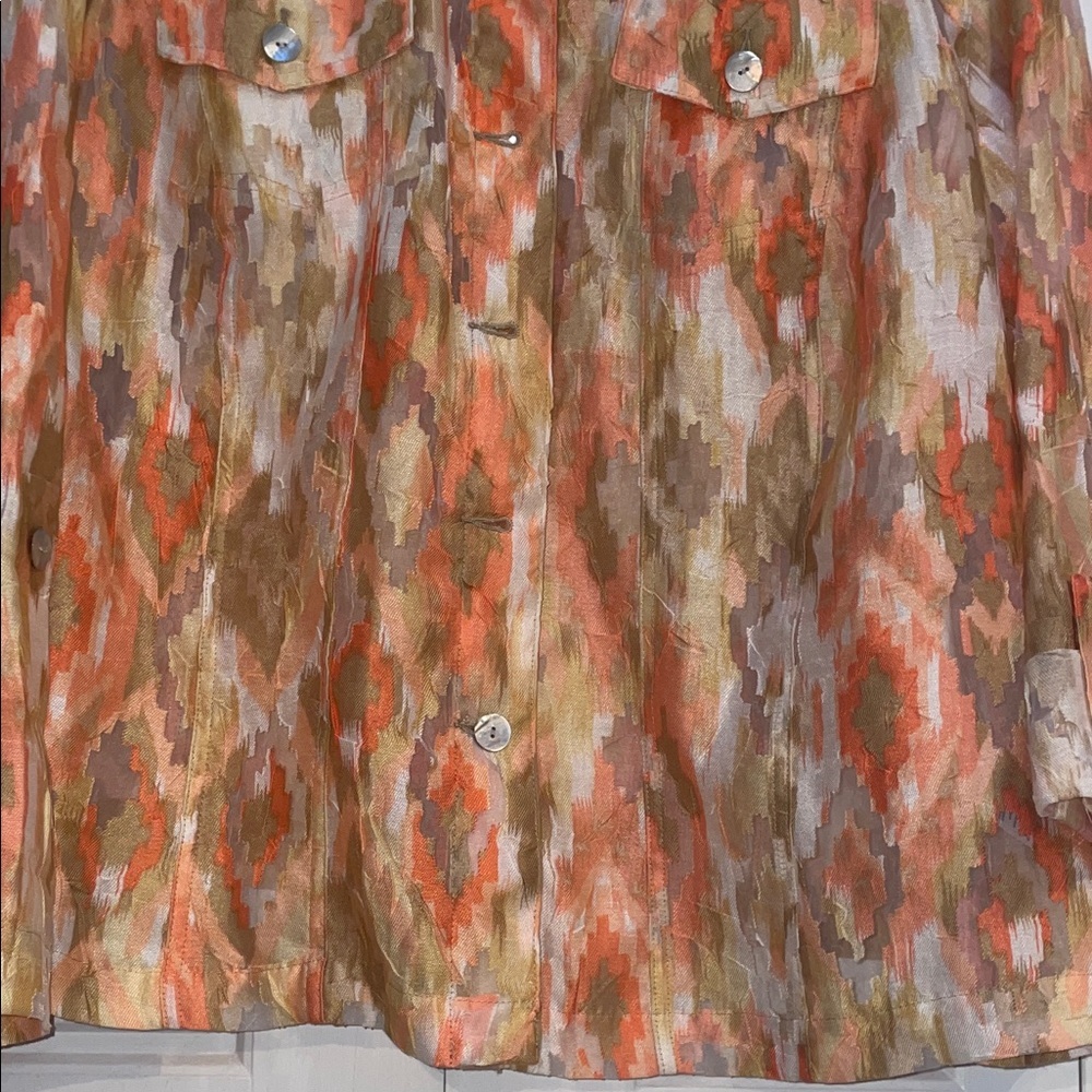 Ruby Rd. Women's Vibrant Patterned Blouse - image 5